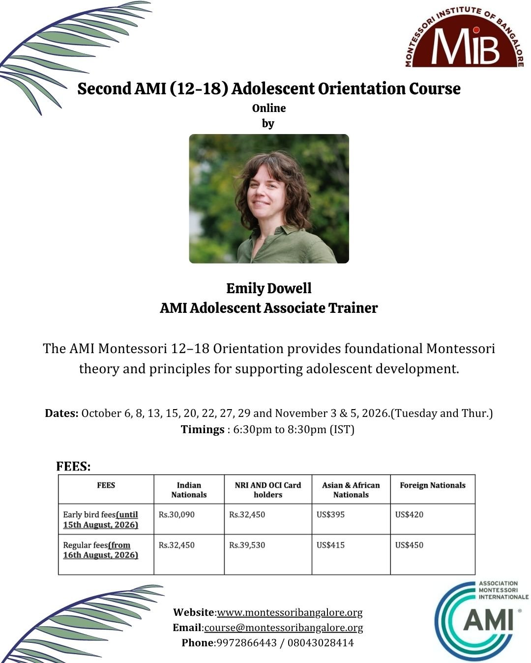 12-18 COURSE FLYER 1